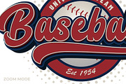 Baseball Text Effect 3D Style, a Layer Style Add-On by Mockmenot (Thumbnail 3 of 3)