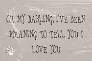 Hannah Has Secrets Wobbly Font, a Serif Font by The October Creative (Thumbnail 6 of 8)