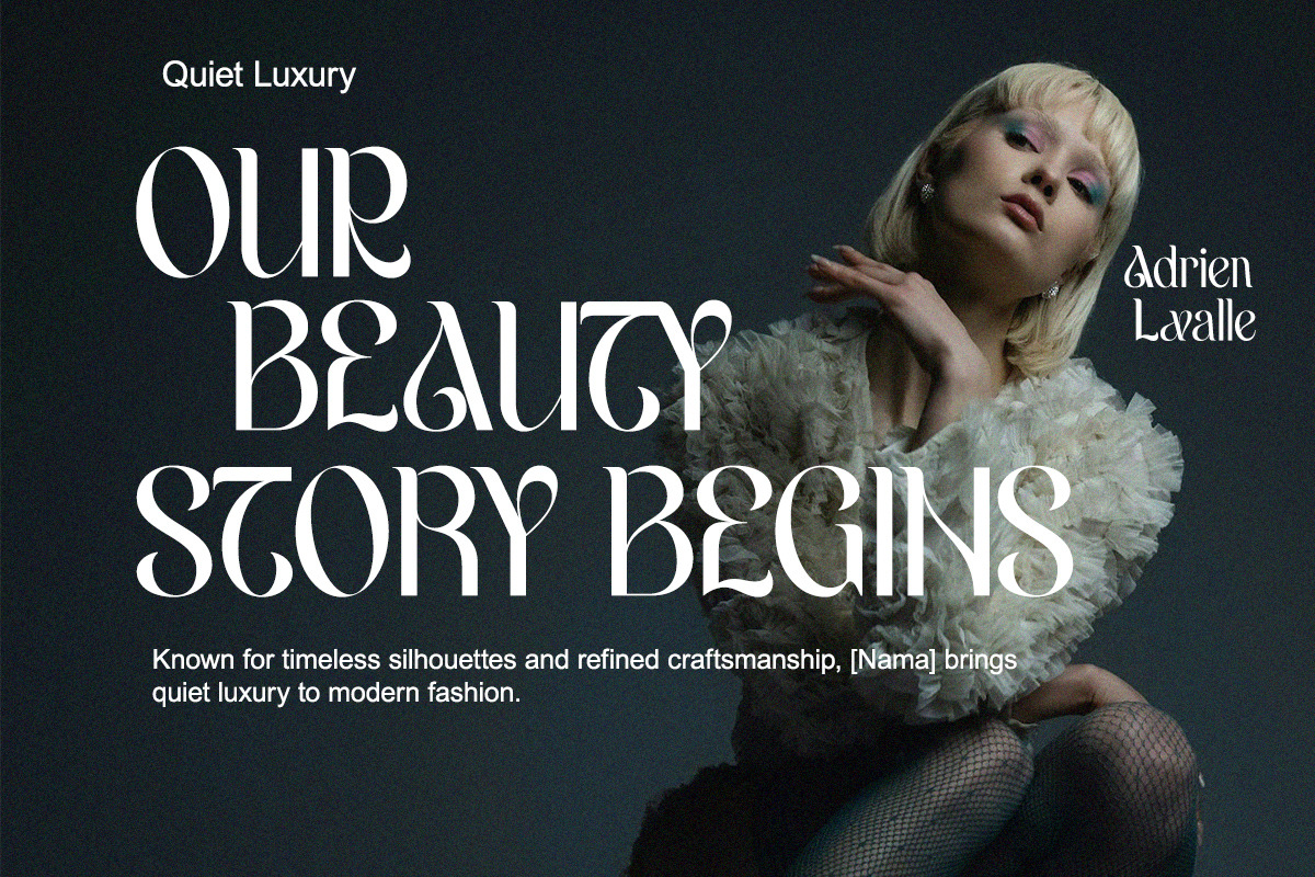Elacontry - Modern Elegant Luxury, a Serif Font by Qweera Studio (Photo 3 of 12)
