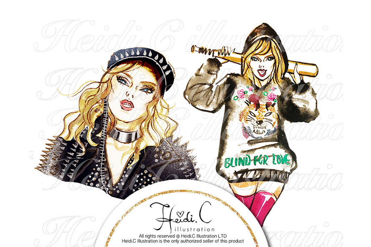 Reputation Taylors Clipart, an Illustration by HeidiCIllustration (Photo 4 of 4)