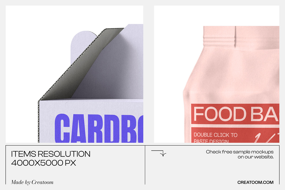 Mockup packaging set - part 2, a Packaging Mockup by Creatoom (Photo 9 of 12)
