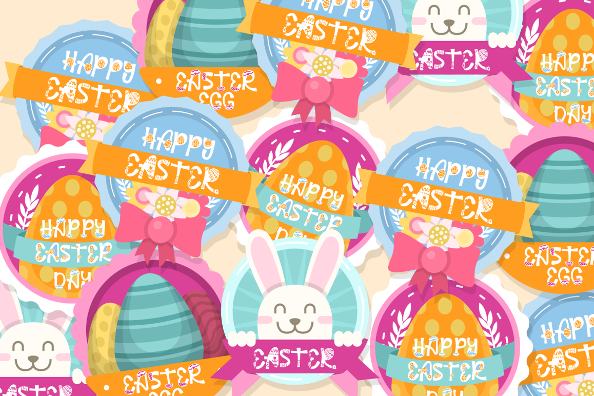 Palm Sunday - Quirky Easter Day Font, a Font by PutraCetol Studio (Photo 7 of 11)