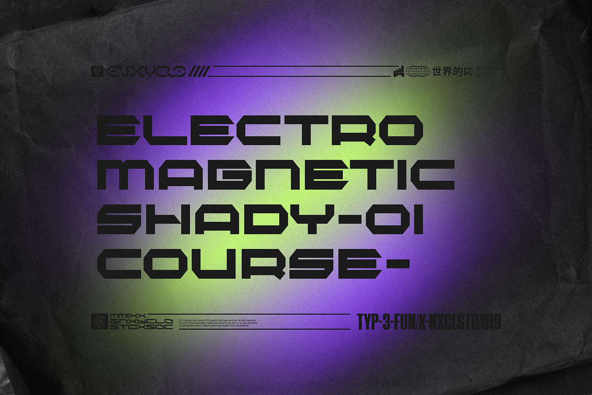 BEXAGO - Futuristic Techno Font, a Sans Serif Font by Enxyclo Studio (Photo 2 of 10)