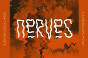 Nerves halloween horror font, a Font by dookit studio (Thumbnail 1 of 11)