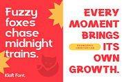 Klaft – Modern Bold Sans Serif Font, a Sans Serif Font by roomspace creative lab (Thumbnail 4 of 14)