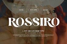 Rossiro Elegant Ligature Serif Font