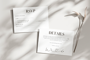 Minimalist Wedding Invitation Card, an Invitation Template by kin9candra (Thumbnail 5 of 8)