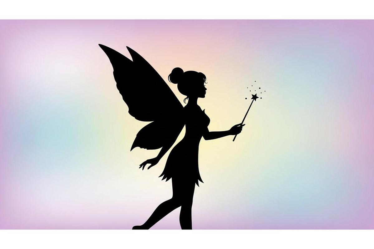 Magical Fairy Silhouette Bundle, an Illustration by jahid234 (Photo 25 of 51)