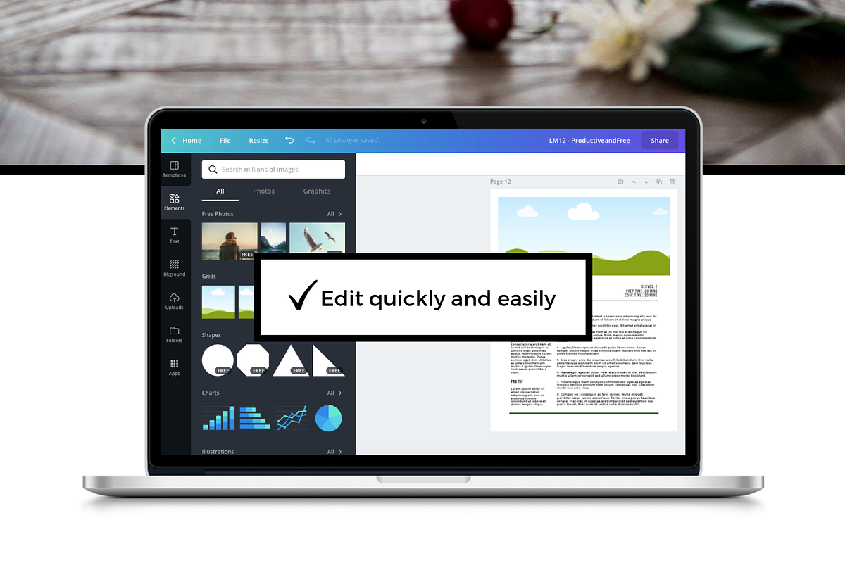 Food and Nutrition Lead Magnet, an Email Template by ProductiveandFree (Photo 7 of 8)