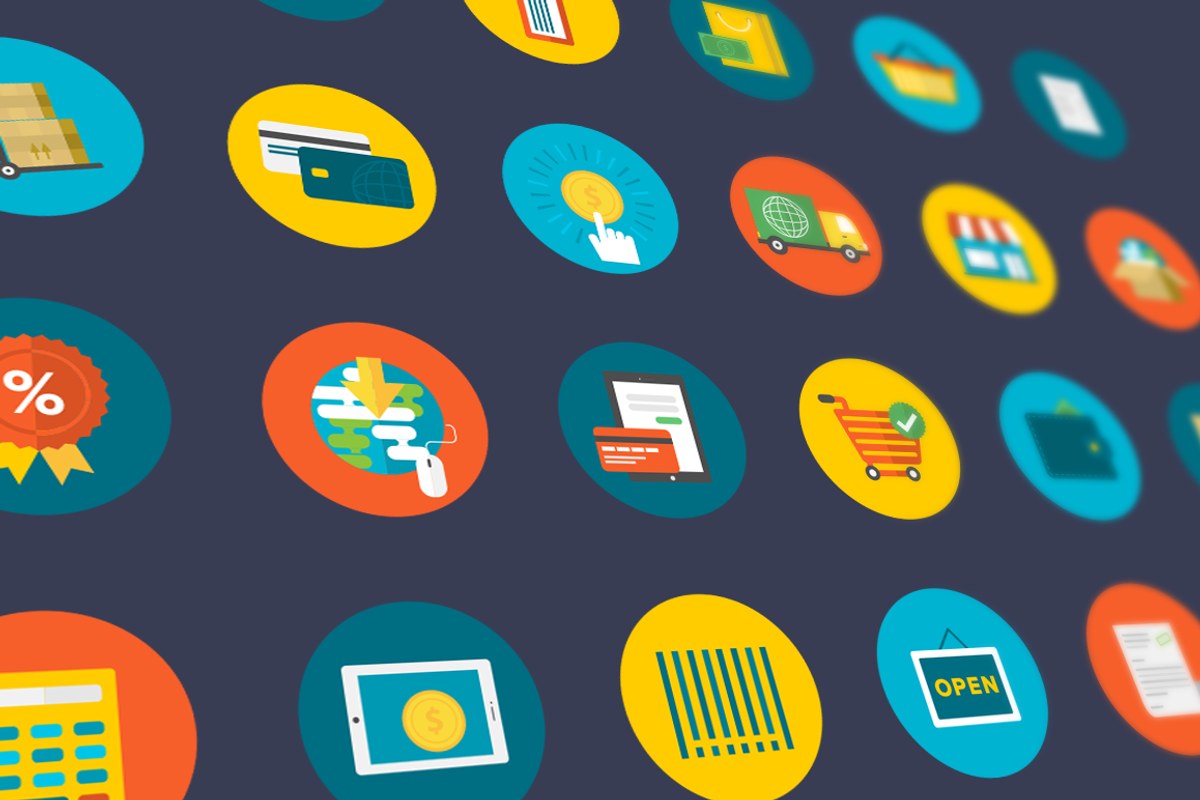 Flat Commerce Icons, an Outline Icon by Projectile (Photo 2 of 3)