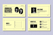 Annual Report Presentation, a Presentation Template by Mighty-Slide (Thumbnail 2 of 6)