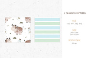 Cow, a Pattern Graphic by AnnieArt (Thumbnail 2 of 4)