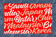 Zapan Script, a Script Font by Nocturnal Workspace (Thumbnail 7 of 8)