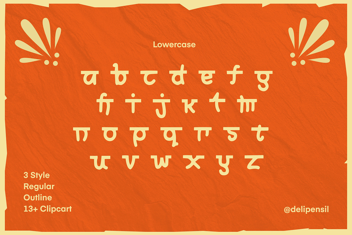 Hida - Hindi Cute Typeface, a Font by delipensil (Photo 9 of 10)