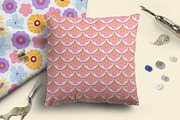 Retro flowers. Groovy summer clipart, an Object Graphic by Sofico (Thumbnail 17 of 23)
