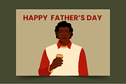 Happy Fathers Day Card, a Card Template by nataliemukundu (Thumbnail 1 of 2)