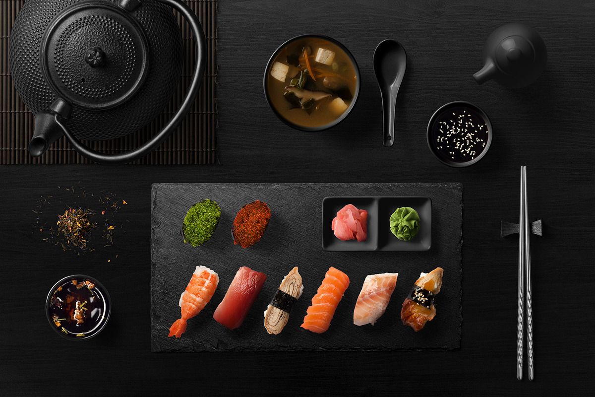 Sushi Mockup Template Creator, a Cups & Container Mockup by PSD Market (Photo 4 of 17)