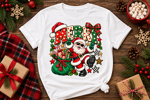 Merry Christmas Santa PNG, a Seasonal Illustration by Watercolor design