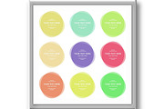 Set of Vector Colorful Banners, a Decorative Illustration by FineArtStudio (Thumbnail 2 of 3)