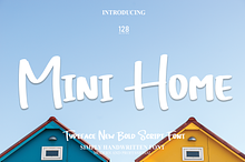 Mini Home | Script Font