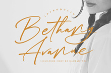Bethany Avanue Modern Business Font