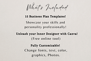 Startup Business Plan Templates, a Print Template by TheSimplySereneShop (Thumbnail 6 of 7)
