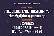 Halloween Sublimation - Vintage Font, a Sans Serif Font by Pian45 Studio (Thumbnail 11 of 12)