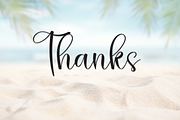 Hello Summer | Script Font, a Handwritten Font by Scratchones (Thumbnail 8 of 8)