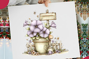 Spring Petunia Flower Clipart, an Illustration by designcity5 (Thumbnail 5 of 5)