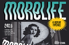 Morelife A Display Typeface
