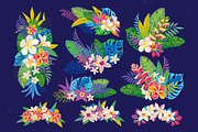 White Tiger in Tropical vector, an Animal Illustration by Iraida_Bearlala (Thumbnail 2 of 10)