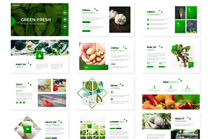 Green Fresh - Keynote Template