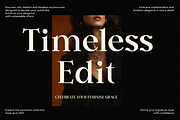 Fashion Luxury Serif Brand - Cekona, a Serif Font by Font Liner (Thumbnail 6 of 11)