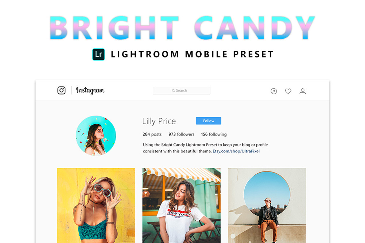 Bright Candy Lightroom Mobile Preset preview 2