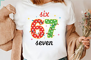 Christmas Six Seven Png,Funny 6 7, an Illustration by Designking (Thumbnail 5 of 5)