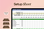 Budget Spreadsheet – Google Sheets, a Templates & Theme by vitalinagerman (Thumbnail 4 of 10)