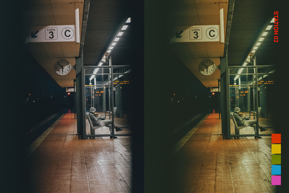 25 Bullet Film Lightroom Presets LUT, an Action Add-On by SparkleStock (Photo 8 of 15)