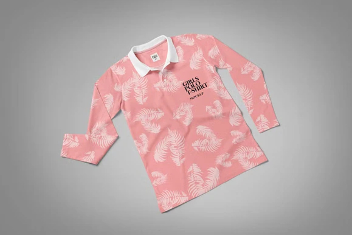 Polo Shirt Mockup Template Set, a Shirt Mockup by PaperMoon (Photo 6 of 6)