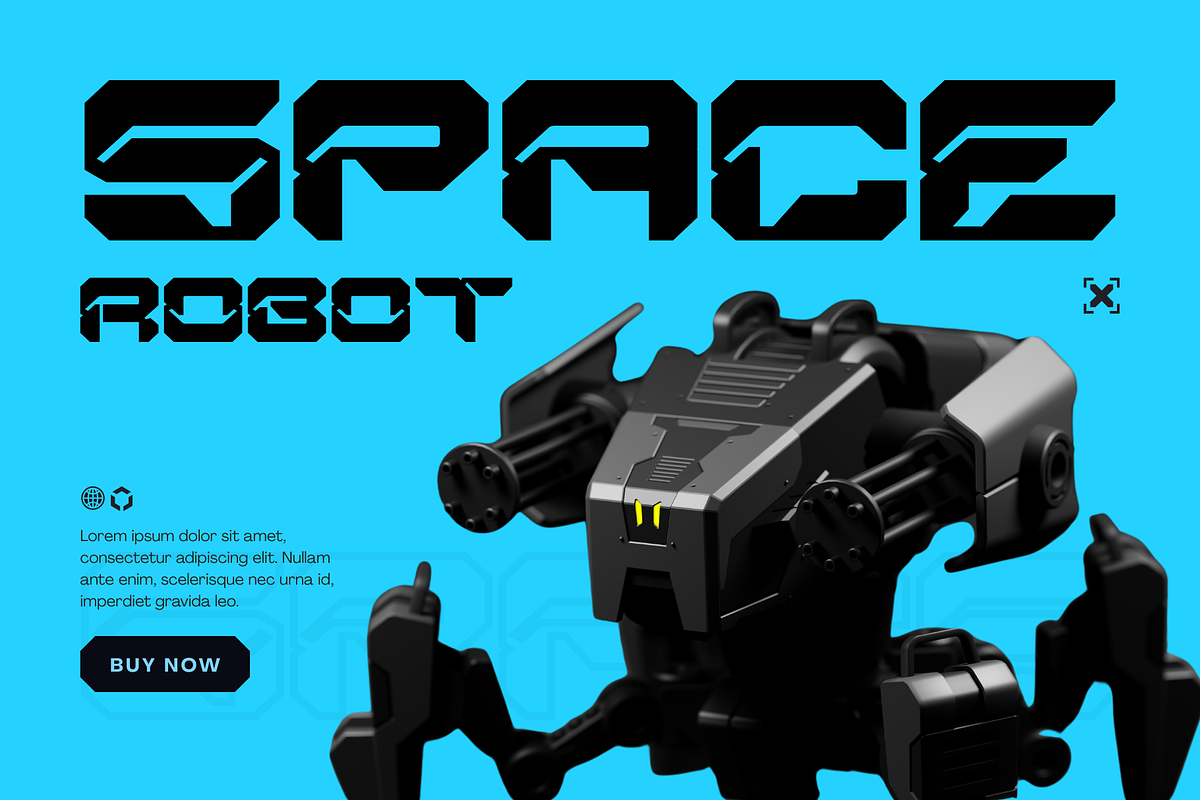Nexokora Techno - Logo Font, a Sans Serif Font by Nirmana Visual (Photo 7 of 8)