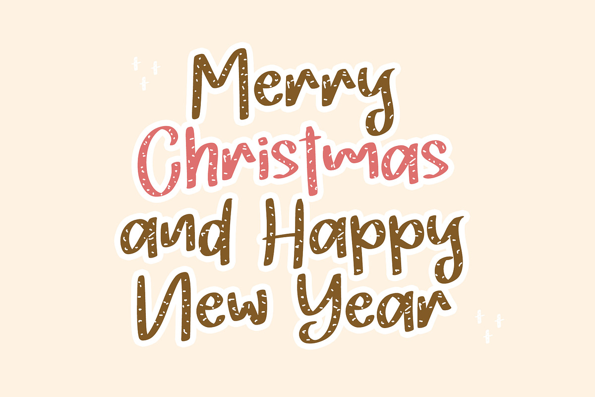 Christmas Chocho, a Handwritten Font by Letterafa Studio (Photo 2 of 6)