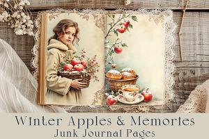 Winter Apples & Memories Journal