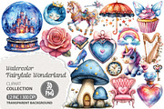 Fairytale Wonderland Clipart, an Illustration by Dream Creation (Thumbnail 1 of 6)