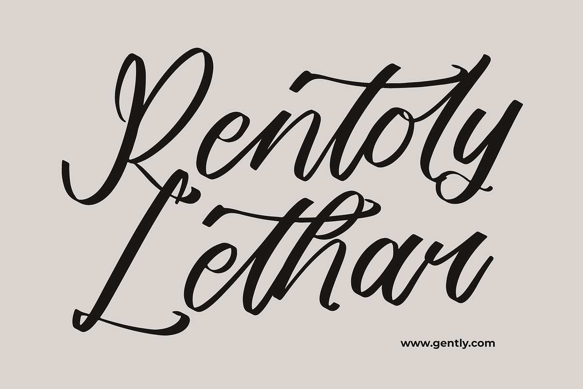Somethin Rustica Modern Handwritten, a Script Font by stylishtype.co (Photo 11 of 20)