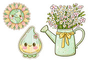 Retro Earth Day PNG Clipart Bundle, a Seasonal Illustration by CitraGraphics (Thumbnail 5 of 5)
