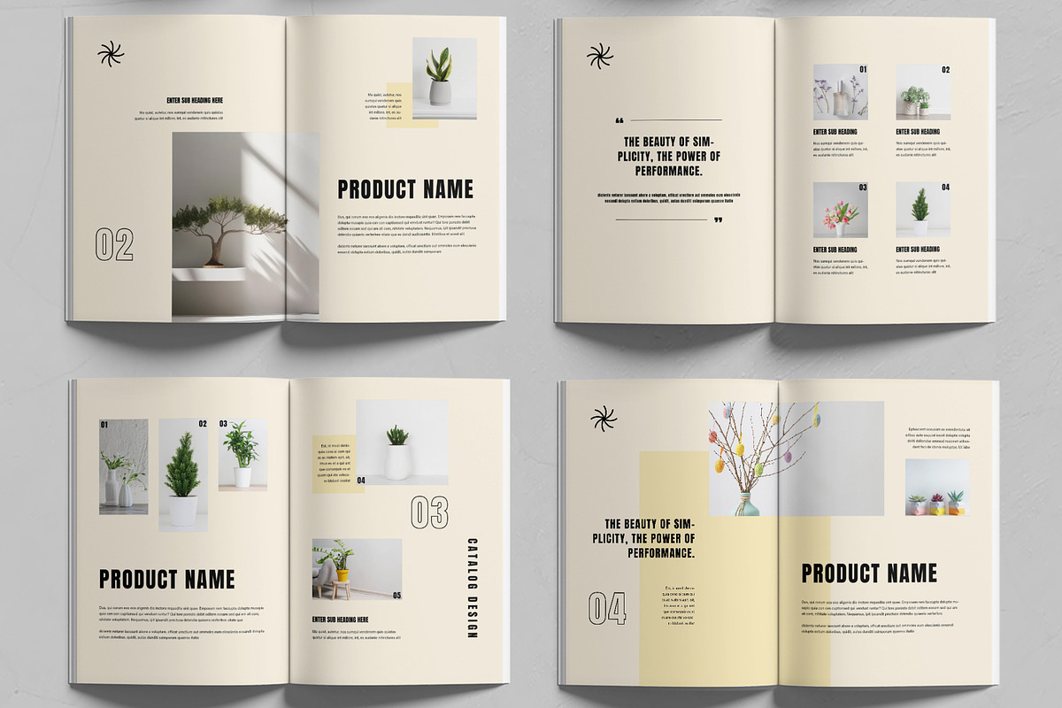 Product Catalogue Template Layout, a Brochure Template by MightyDesign (Photo 3 of 6)