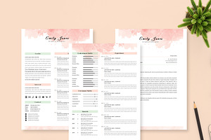 2 Page Resume & CoverLetter Template
