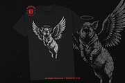 10 Bundle Dark Art Angel Pig Wing, an Illustration by Morspective (Thumbnail 2 of 7)