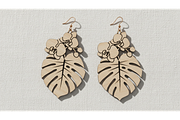 Floral Charm Earring Files, a Graphic by musafir_fashion (Thumbnail 4 of 11)