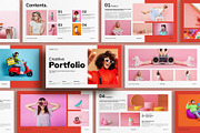 Creative Portfolio Presentation, a Presentation Template by E-Type (Thumbnail 1 of 4)