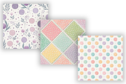 Happy Dots Pastel Digital Paper, a Pattern Graphic by FloridPrintables (Thumbnail 3 of 9)